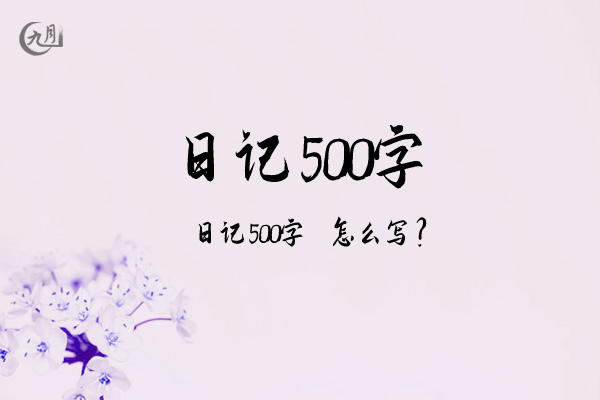 日记500字