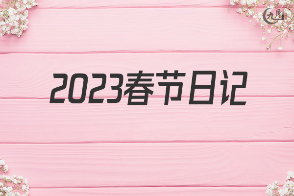 2022春节日记