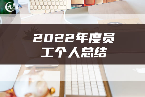 2022年度员工个人总结