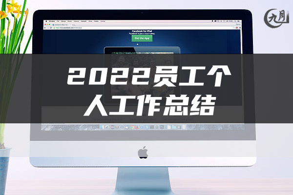 2022员工个人工作总结