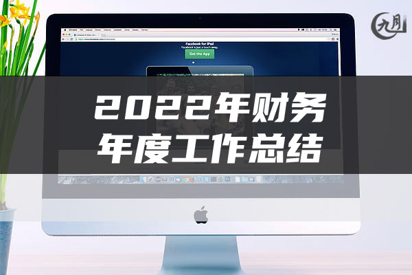 2022年财务年度工作总结