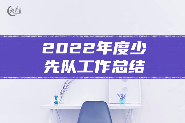 2022年度少先队工作总结