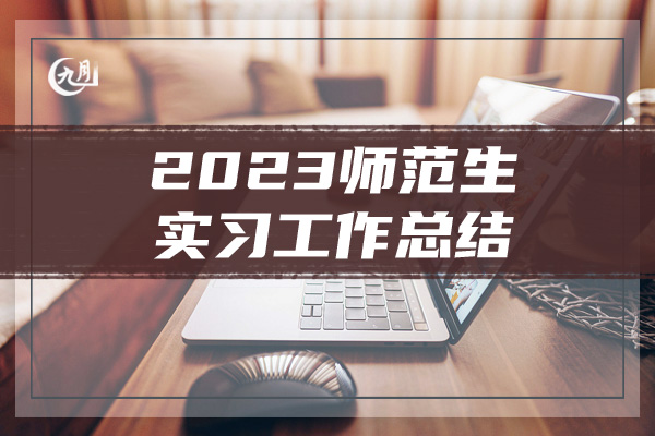 2023师范生实习工作总结