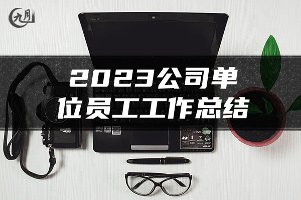 2023公司单位员工工作总结