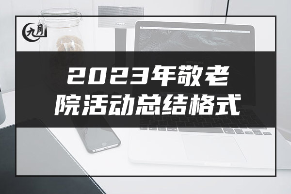 2023年敬老院活动总结格式