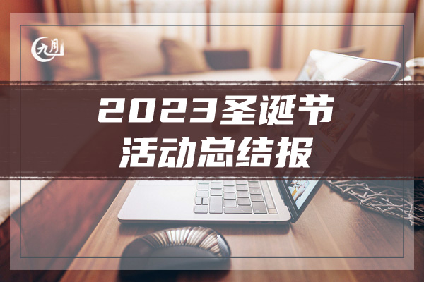 2023圣诞节活动总结报