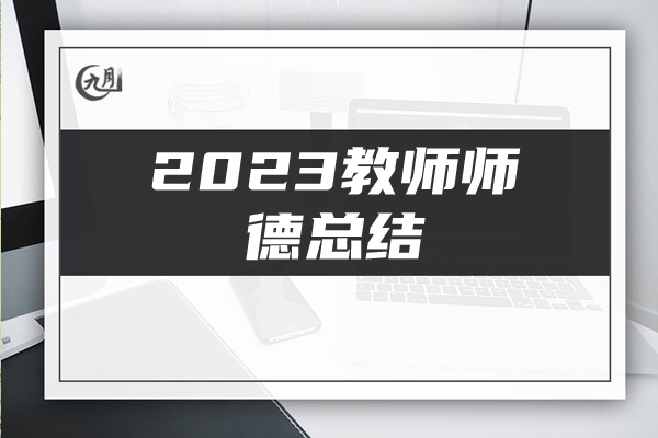 2023教师师德总结