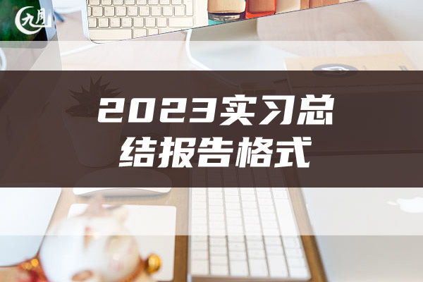 2023实习总结报告格式