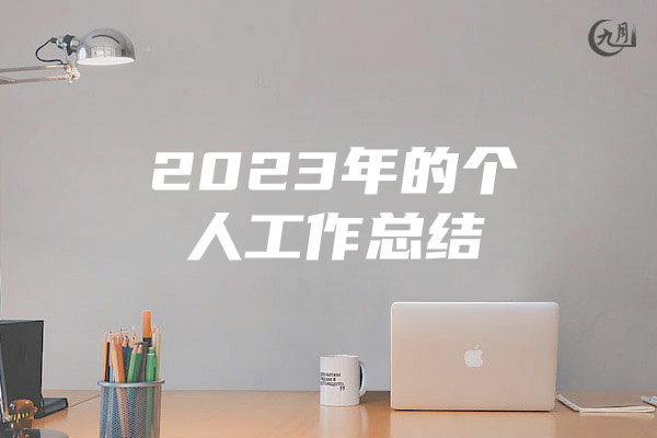 2023年的个人工作总结