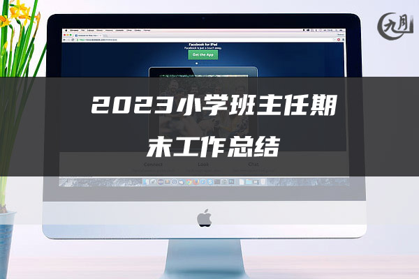 2023小学班主任期末工作总结