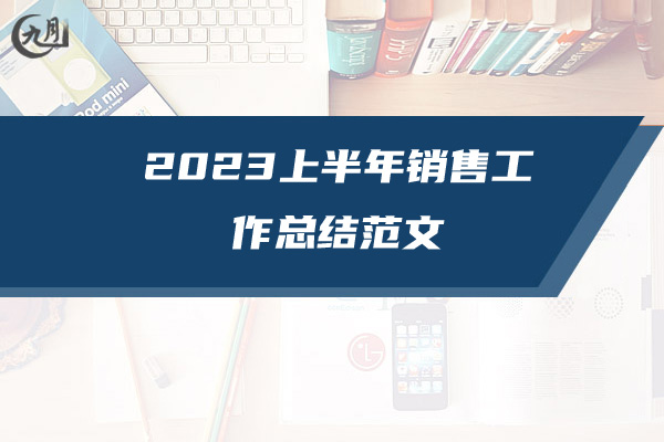 2023上半年销售工作总结范文