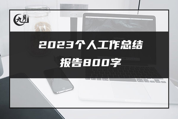 2023个人工作总结报告800字