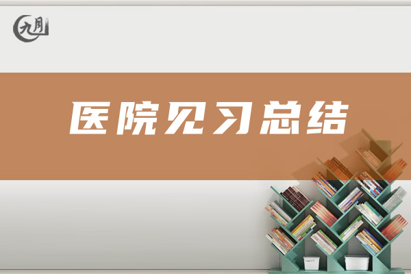 医院见习总结