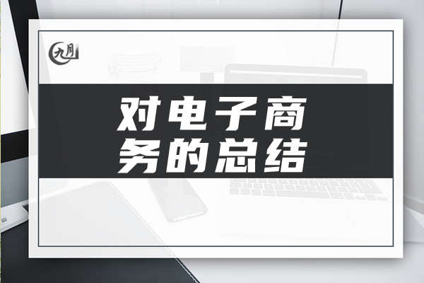 对电子商务的总结