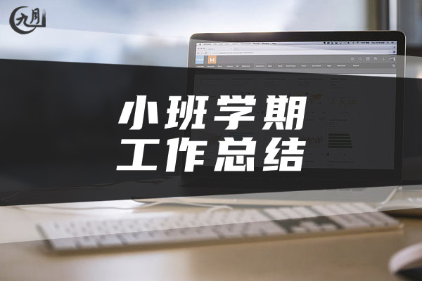 小班学期工作总结