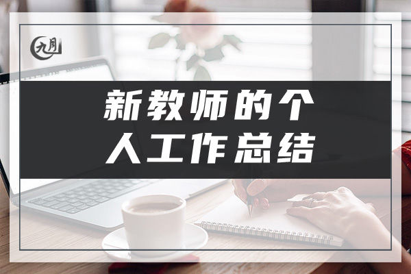 新教师的个人工作总结